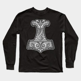 Thors hammer mjolnir Long Sleeve T-Shirt